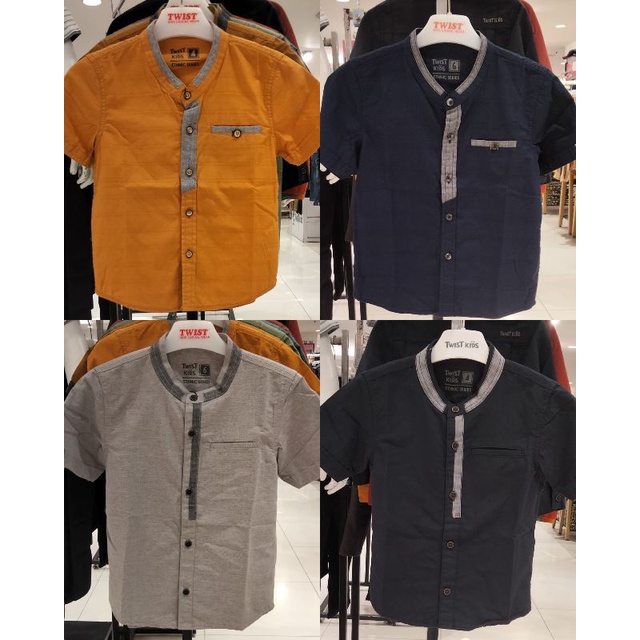 TWIST KIDS Kemeja koko anak size 4-14