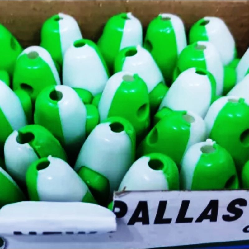SAKLAR GANTUNG NEW PALLAS HIJAU PUTIH 2A/250V