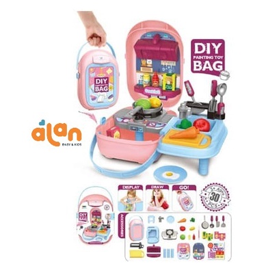 Kitchen Play Set 8774 - Mainan Anak Perempuan