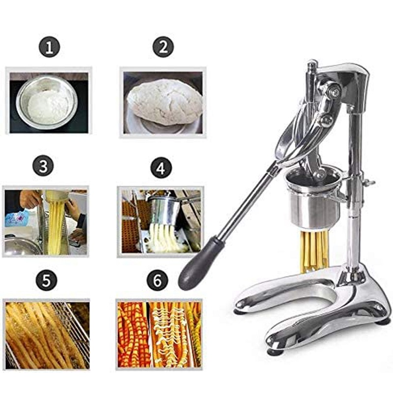 RB Mesin Pemotong Kentang Panjang Stainless Steel 30cm Alat Cetak Potato Kentang Goreng Panjang