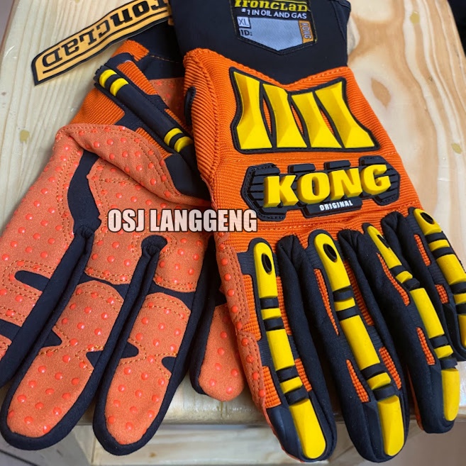 Sarung Tangan Safety Ironcald KONG - Sarung Tangan Safety KONG Original