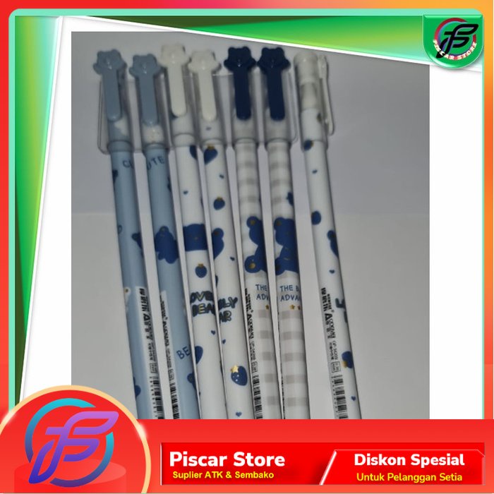 

ECERAN 1 pcs ODEMEI pen bisa hapus/pen gel hapus/erasable pen lucu