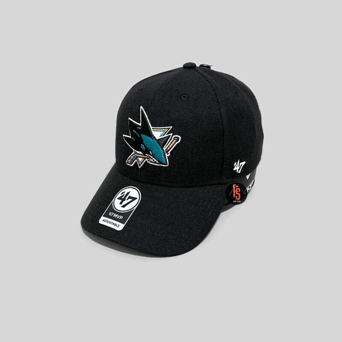 TOPI ORIGINAL 47 MVP SAN JOSE SHARKS BLACK