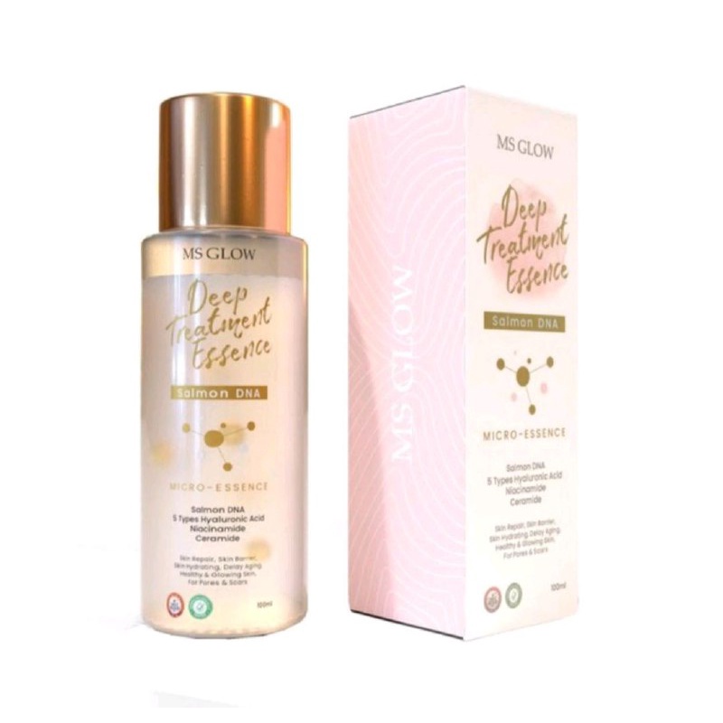 MS GLOW DEEP TREATMENT ESSENCE SALMON DNA - MS GLOW SKIN HEALER