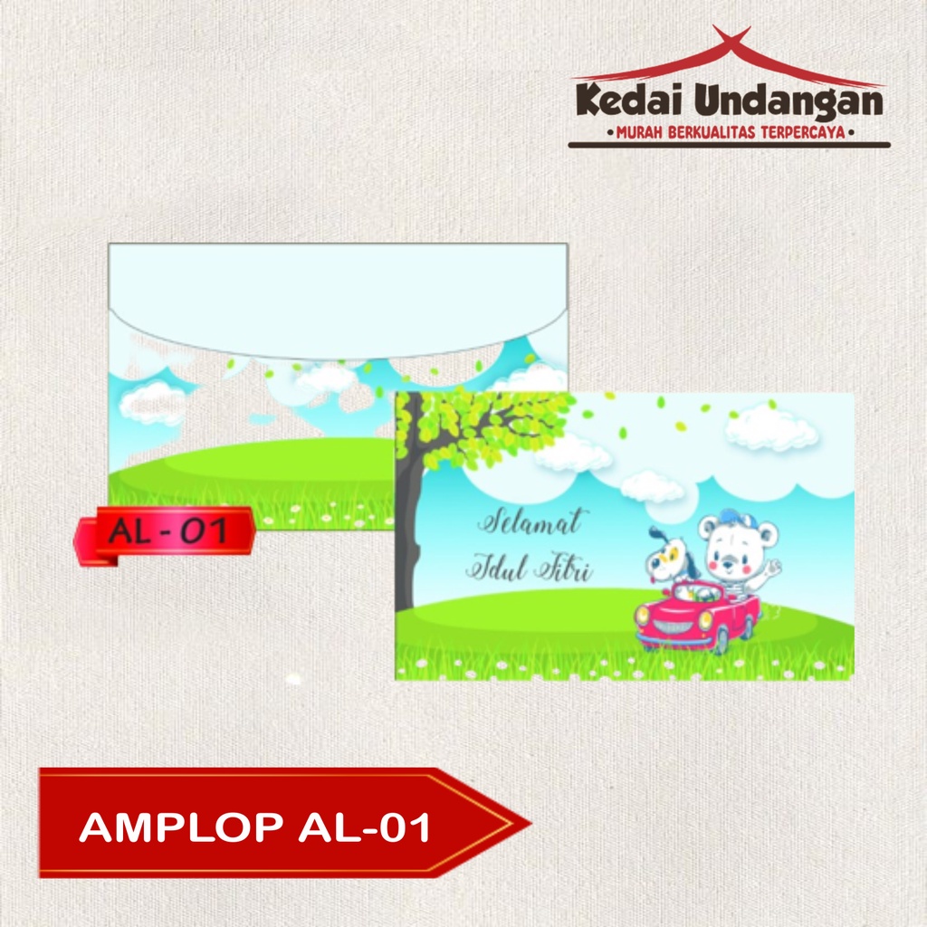 

Amplop Lebaran AL 01 isi 50 lembar harga murah