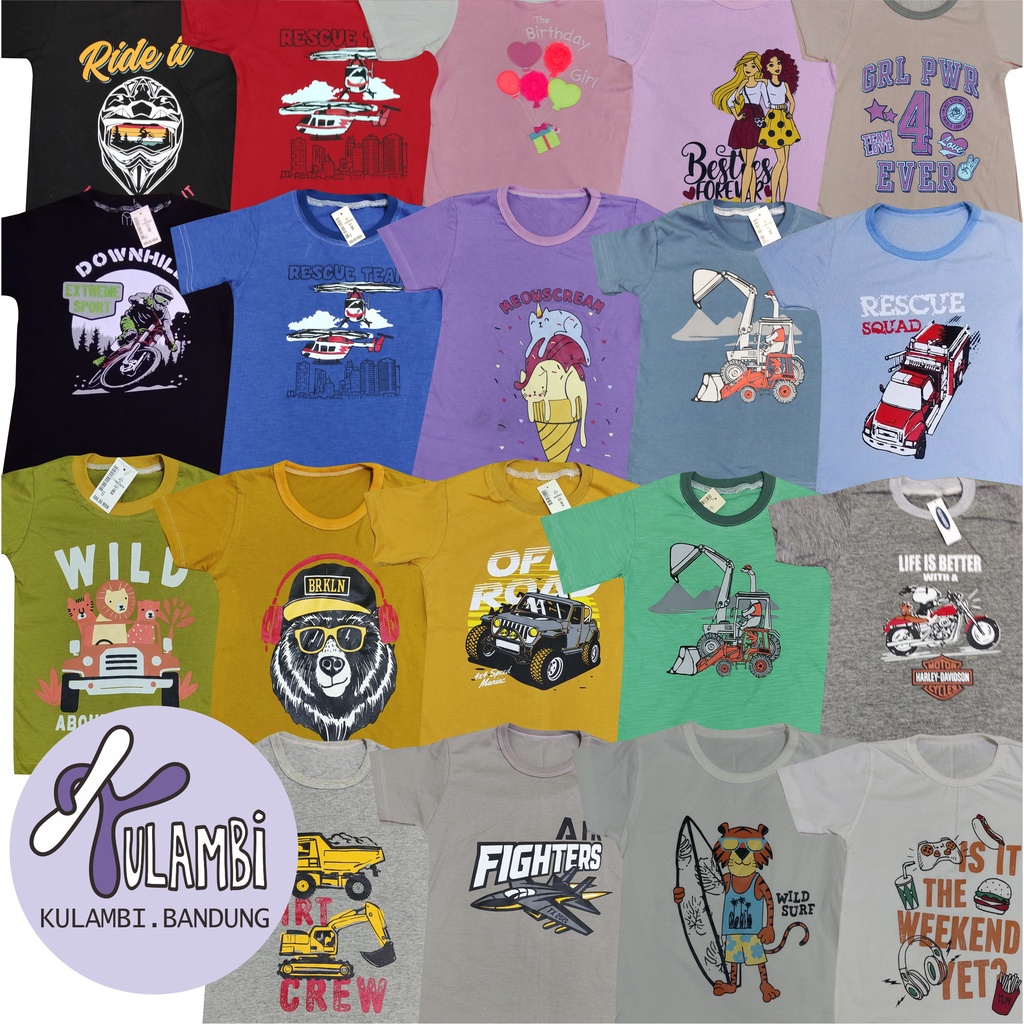 Baju Anak exgarment 50 pcs FULL ATASAN