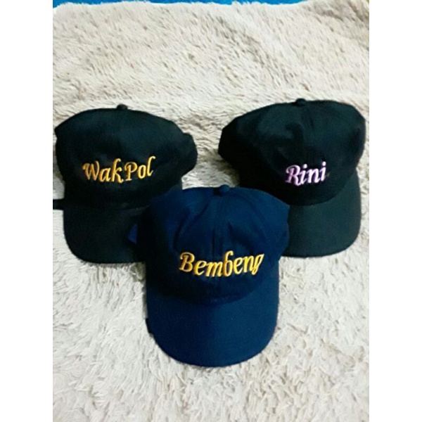 Topi Anak request Costum Free Nama Topi anak Laki laki Topi Anak Perempuan