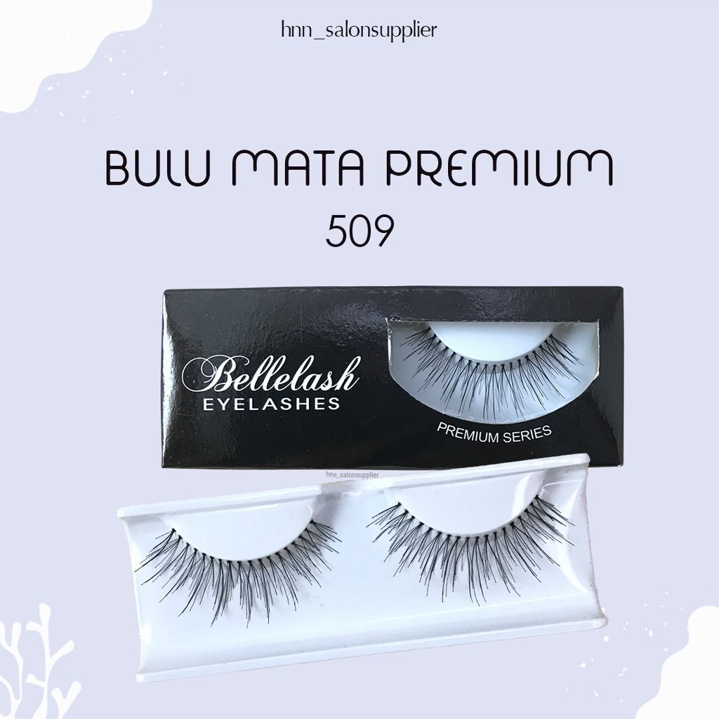 509 Bulu Mata Palsu Handmade Fake Eyelash Eye lashes lash Artifivial Belle Eyelashes Premium