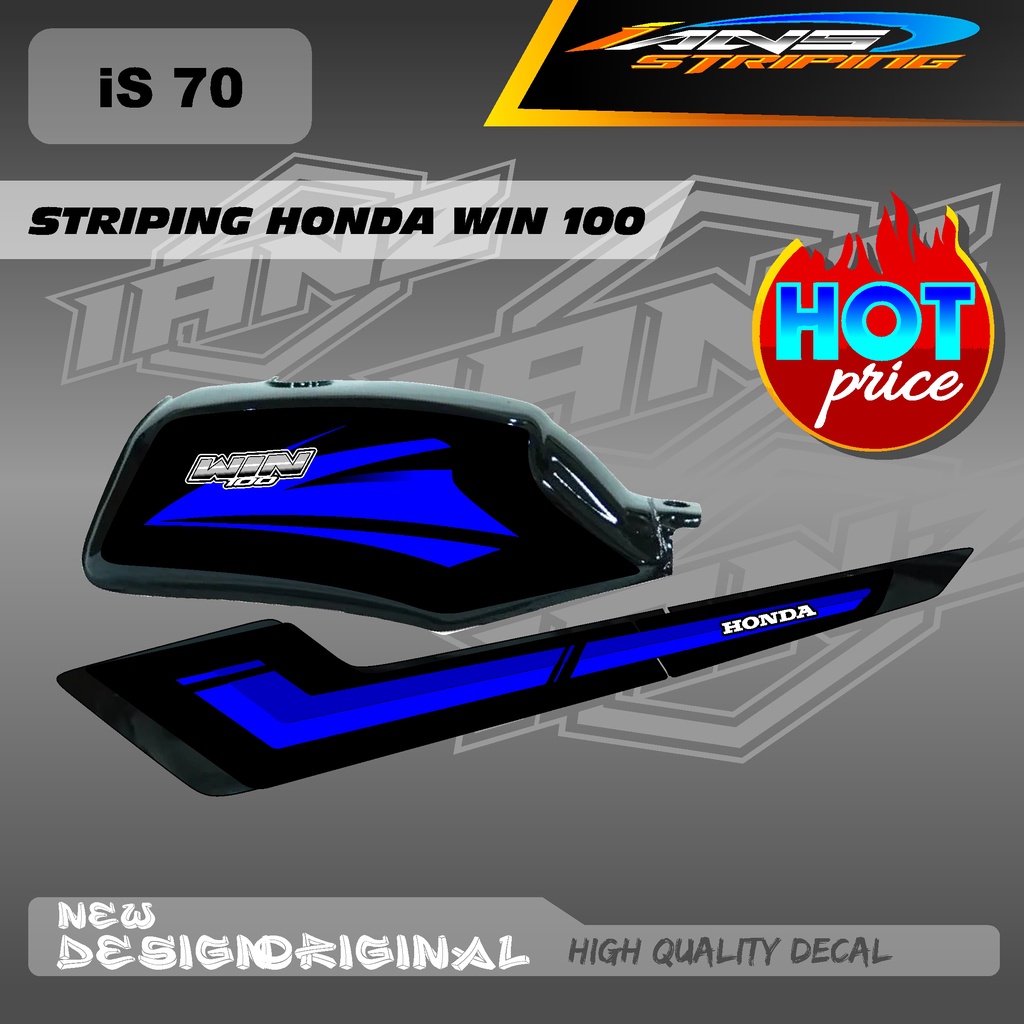 NEW STRIPING CUSTOM WIN100 HOLOGRAM / NON HOLOGRAM IS70