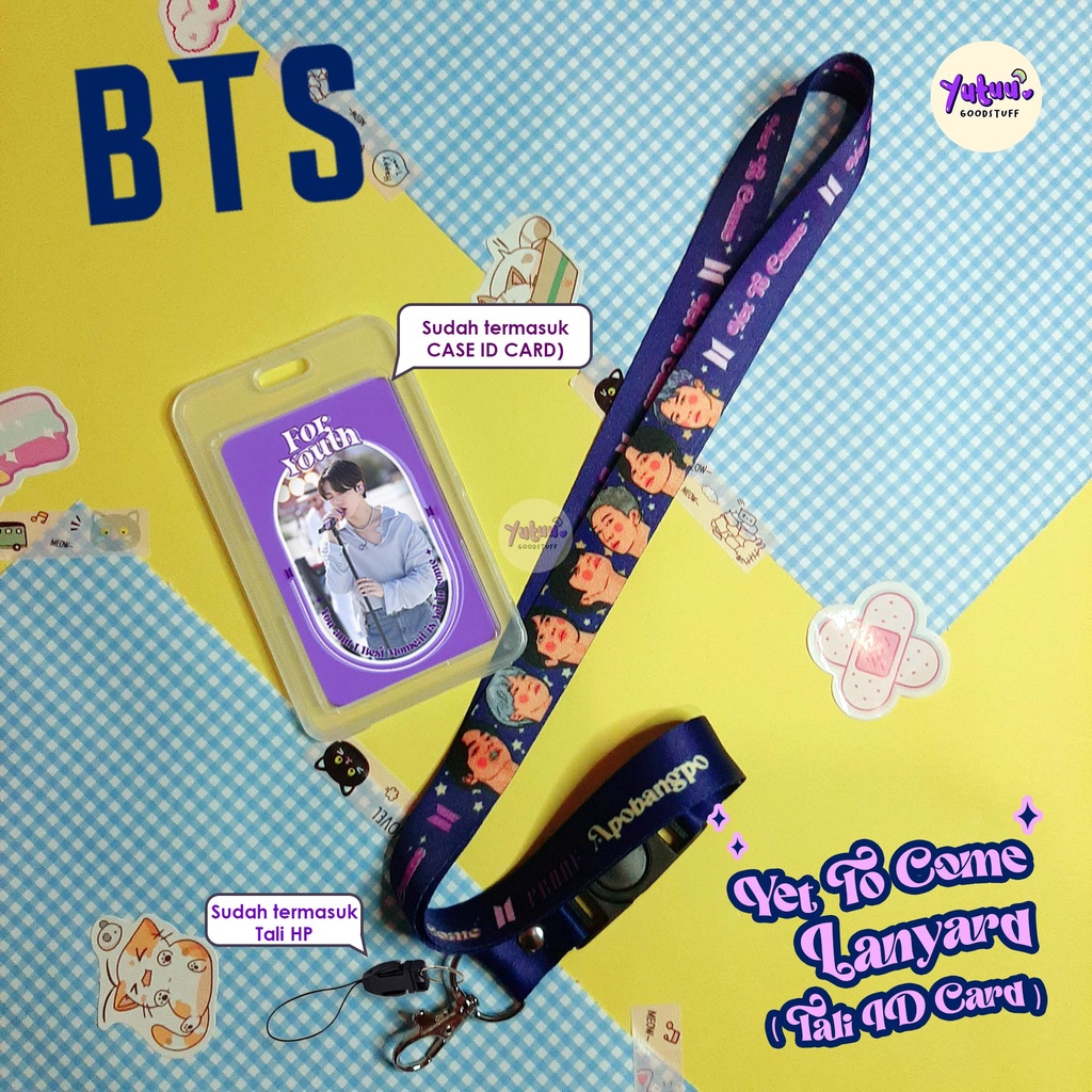 Tali Lanyard Bangtan / Tali ID Card Bangtan Yet To Come