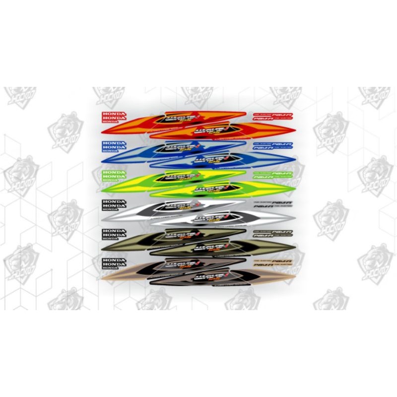 STRIPING supra x 125  2005 . WAVE-i 125