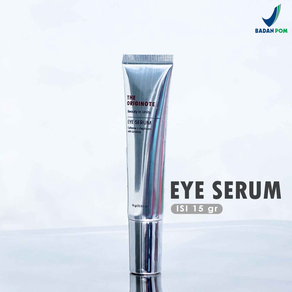 The Originote Eye Serum 15gr Serum Mata Eye Treatment Eye Cream Mencerahkan dan Mengencangkan Area Mata