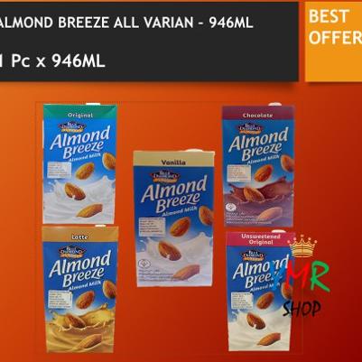 

Limited | [FG2] | Susu Blue Diamond Almond Breeze 946ML Milk Original Vanilla Chocolate Coklat Latte Unsweetened