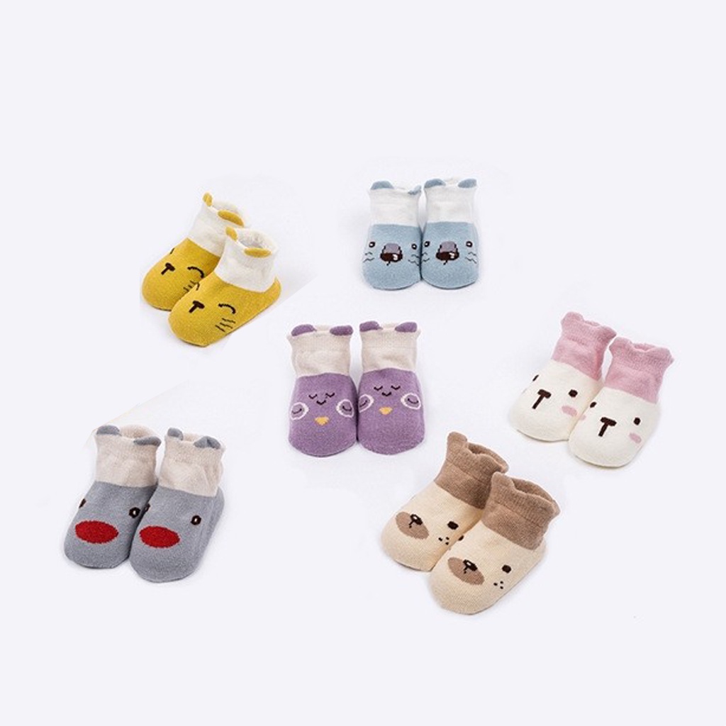 GTB SEPATU PREWALKER ANTI SLIP BAYI KARAKTER ANIMAL CUTE / SEPATU KAOS KAKI KOREA FASHIONABLE KK035