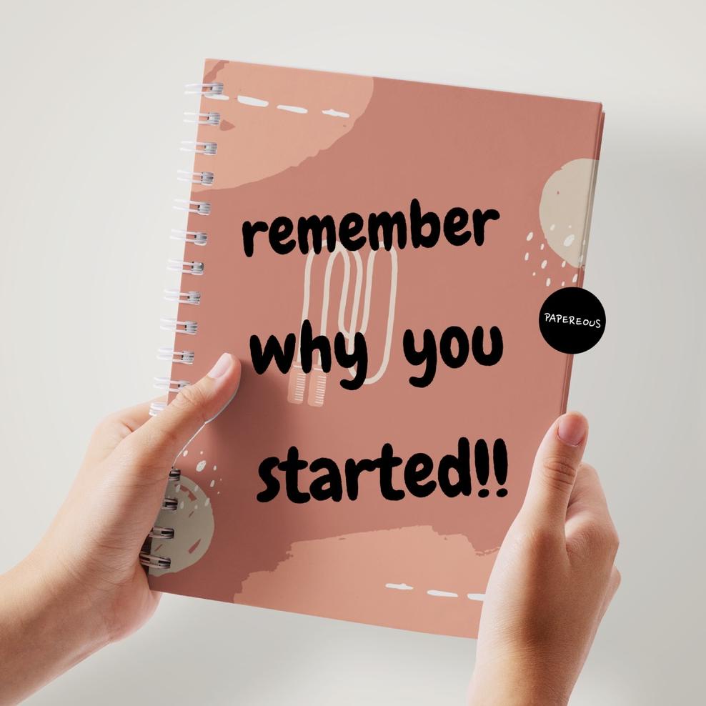 

CBKC7 FITNESS JOURNAL / WORKOUT PLANNER / WEIGHT LOSS TRACKER - REMEMBER WHY YOU STARTED ☈Kirim Sekarang