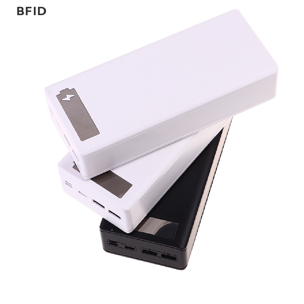 [BFID]16 *18650Klas Usb Gratis Kotak Penyimpanan Fast Wireless Charging Power Case [ID]