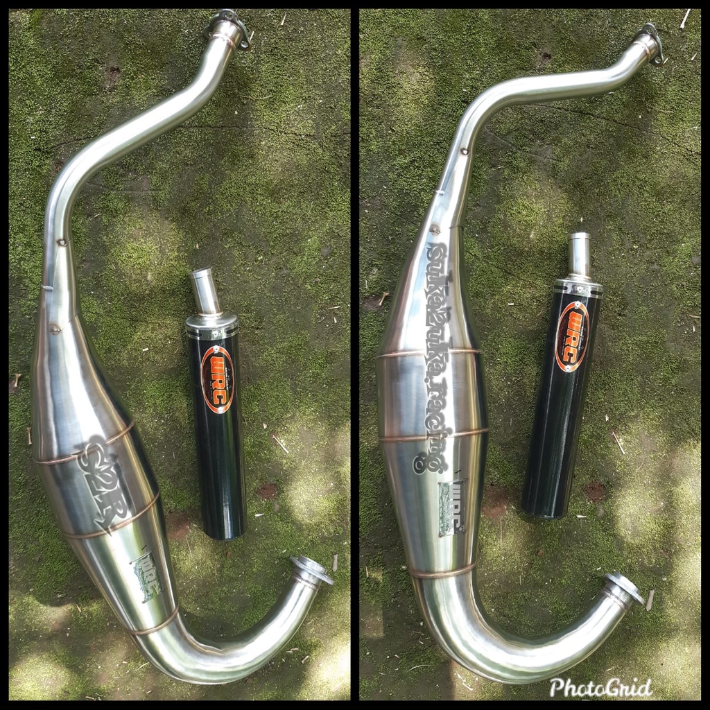 knalpot WRC COATING kawasaki ninja r ss krr150 type C SUPER COBRA