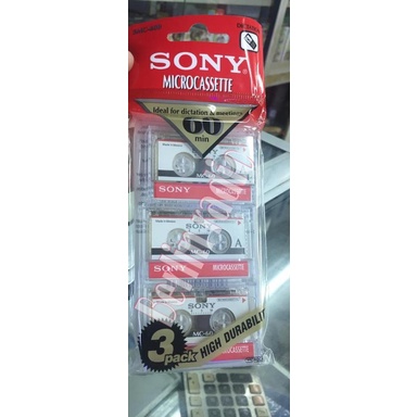 

SONY MC60 MICRO CASSETTE / Sony mc-60 Micro kaset Mp 470 / 475 60menit