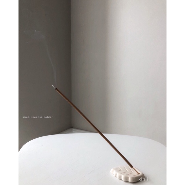 simbi incense stick holder for travelling tempat dupa batu mini