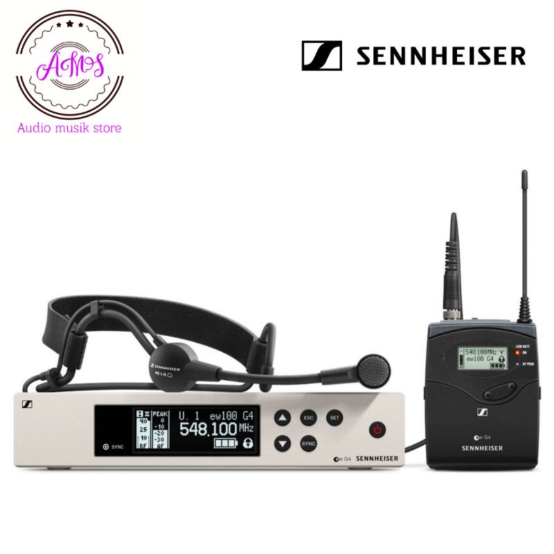 MICROPONE WIRELES HEADSET SENNHEISER EW 100 G4 ME3 ORIGINAL/SENNHEISER EW100 G4ME3 ORIGINAL