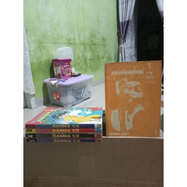 

5 KOMIK ORI RANMA 1/2 NO 1 S/D 5 DARI RAJAWALI GRAFITI