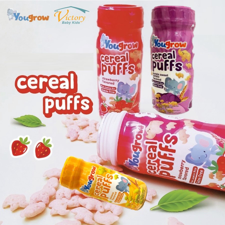 Yougrow Cereal Puffs 49gr