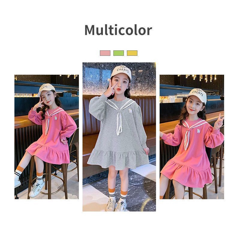 Dress Anak Perempuan Teen JIHAN Baju Gaun Remaja Perempuan Import