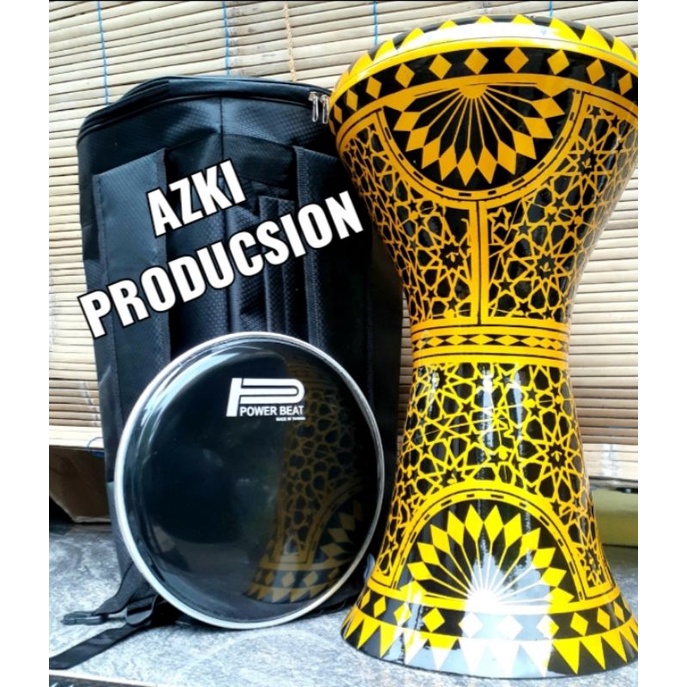 DARBUKA SOMBATI 9INC MOTIF FULSET + TAS⭐⭐⭐⭐⭐