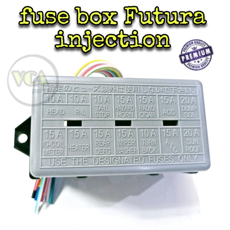 FUSE BOX/RUMAH SEKRING FUTURA INJECTION.