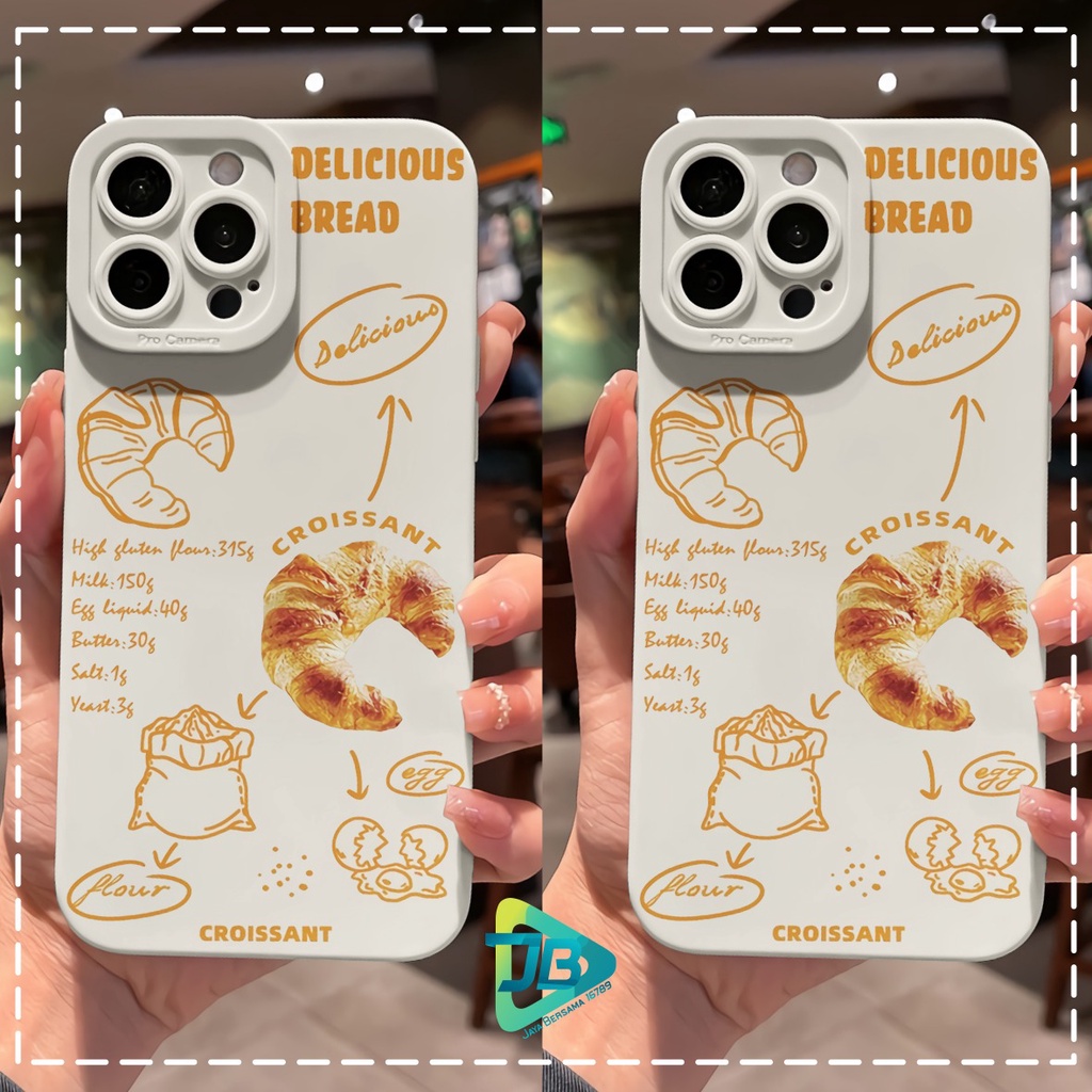 CUSTOM CASE SOFTCASE SILIKON PROCAMERA BREAD CUSTOM INFINIX SMART 4 5 6 PLUS HOT 8 9 10 10S 11 12 12I PLAY NOTE 8 10 11 12 PRO JB7134