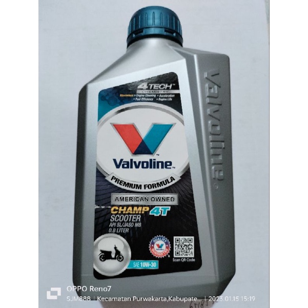 oli valvoline matic scooter sae 10w-30