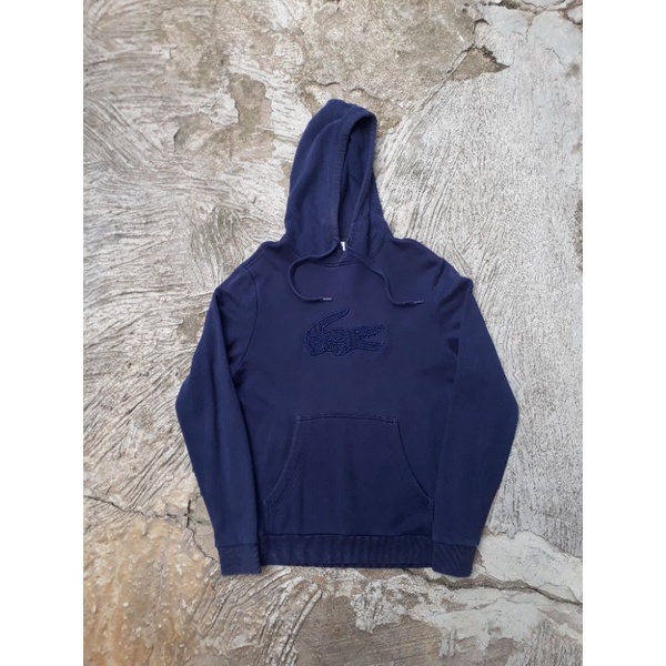 HOODIE LACOSTE BIG LOGO | LACOSTE BORDIR