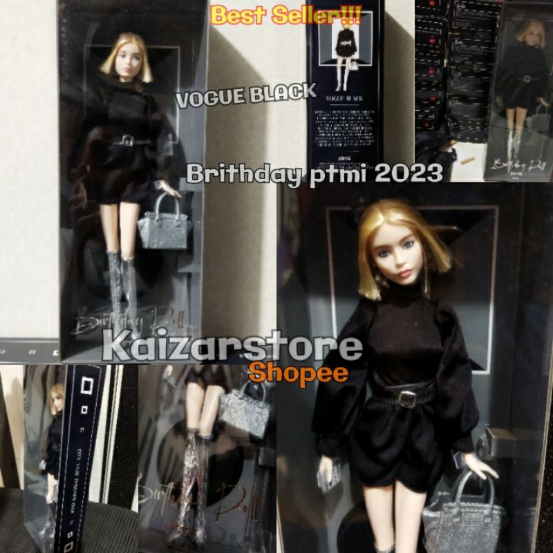 Barbie Happy Birthday PTMI 2023 Vogue Black Limited Edition collector Hotwheels ptmi 2024 Anniversar