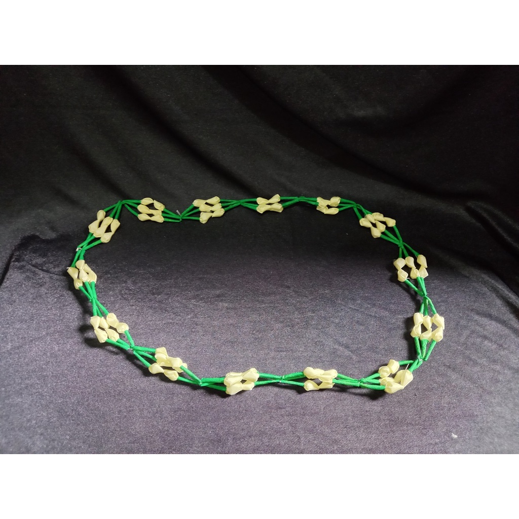 Kalung melati palsu untuk pengantin pria