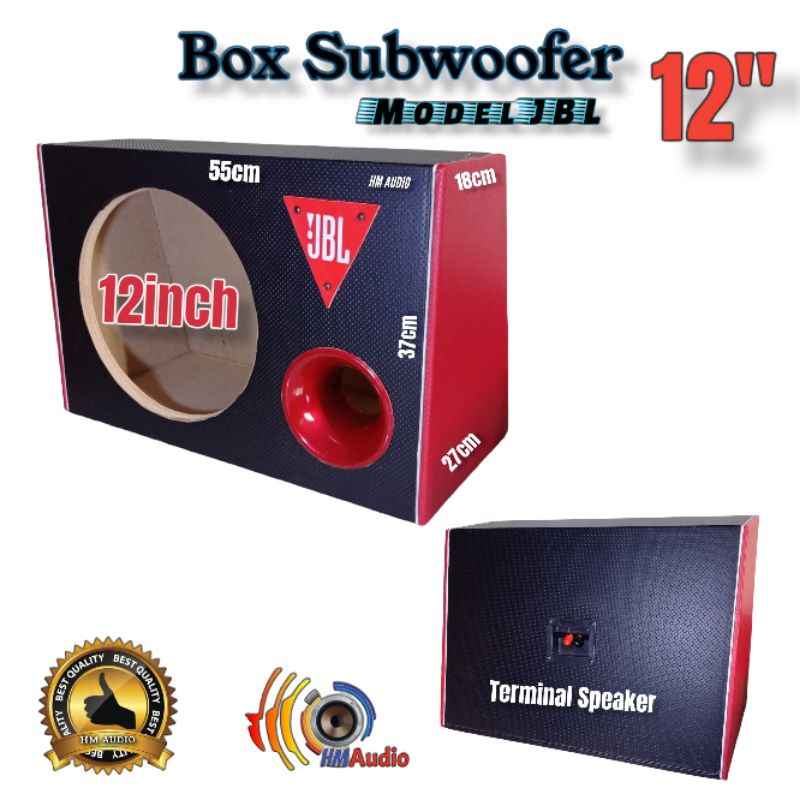 Box JBL 12 inch Box Subwofer model JBL mdf tebal rapi