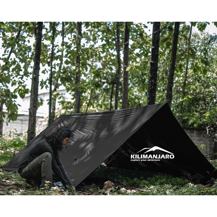 FLYSHEET 3X4 M KILIMANJARO ULTRALIGHT 19 LOOP 19 LUBANG MULTIFUNGSI