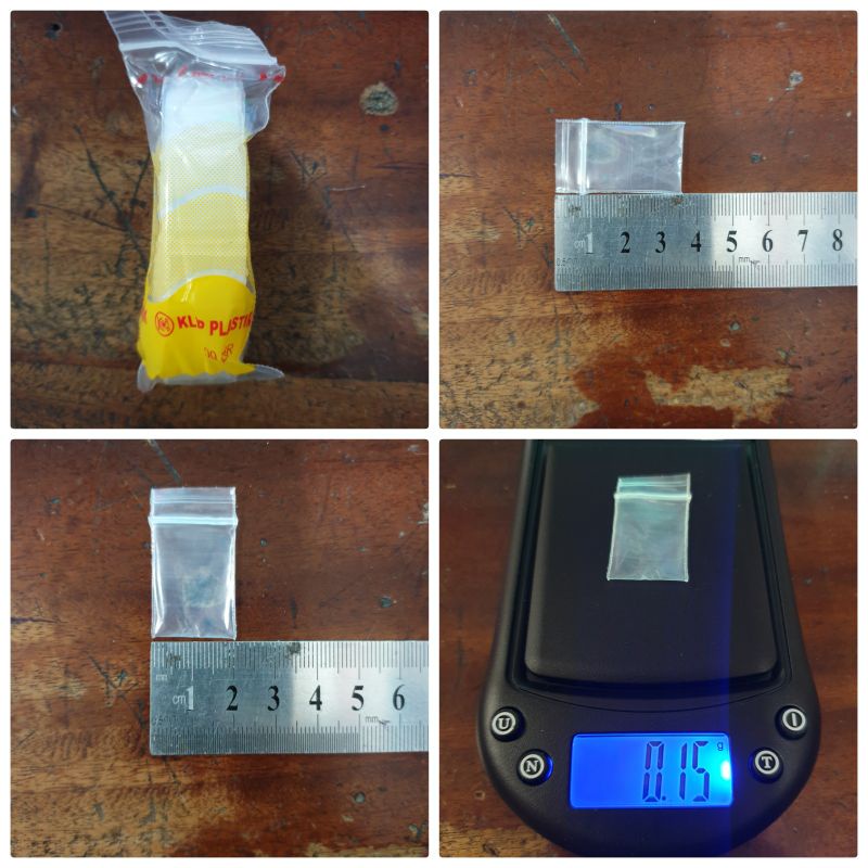 plastik klip 2x3.5 atau 2×3.5 tebal klip putih