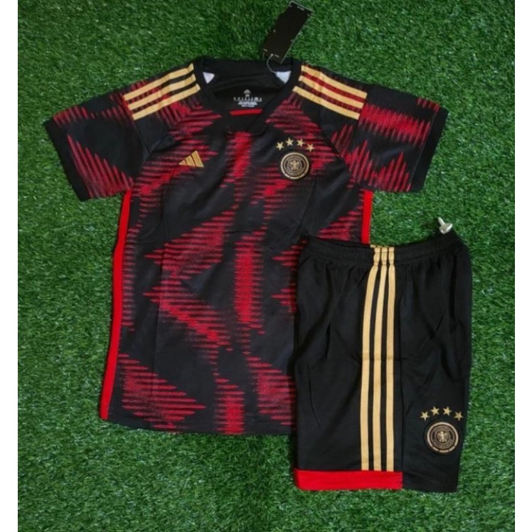 JERSEY BAJU BOLA ANAK JERMAN AWAY KIDS 2022 GRADE ORI