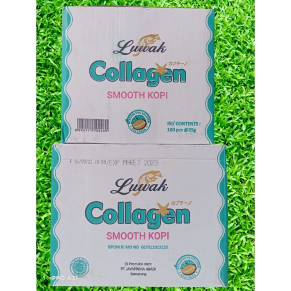 

kopi luwak collagen 1 karton 10x25gr (isi10renceng)