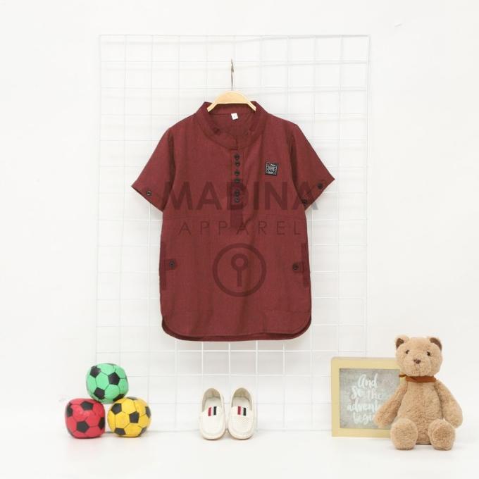 baju Koko anak laki-laki 4-12 tahun