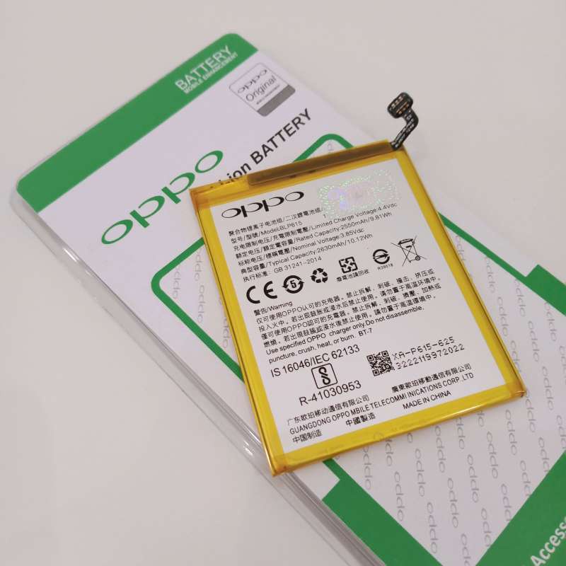 Baterai Oppo A37 BLP 615 Original 100%
