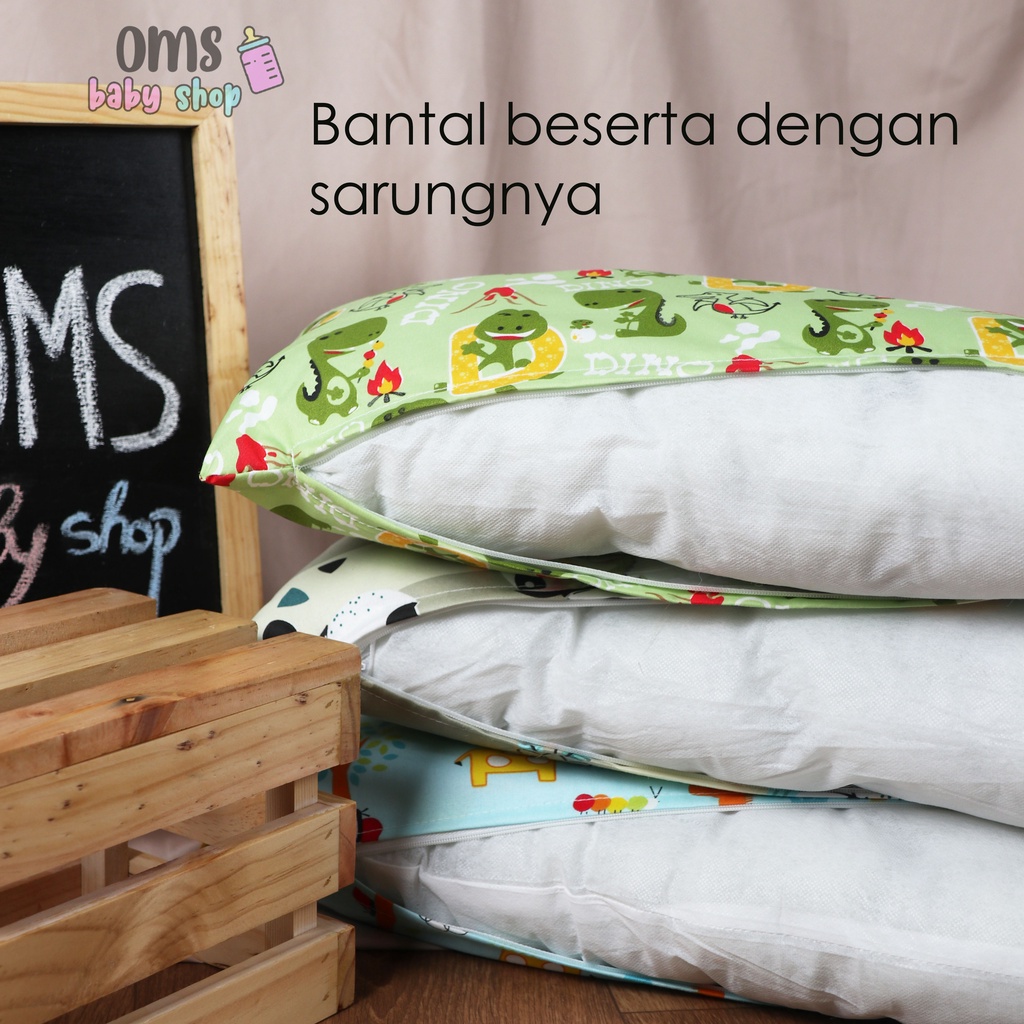 [OMS Babyshop] Bantal Bayi Model Panjang Include Sarung / Bantal Panjang Bayi HOSANA Baby