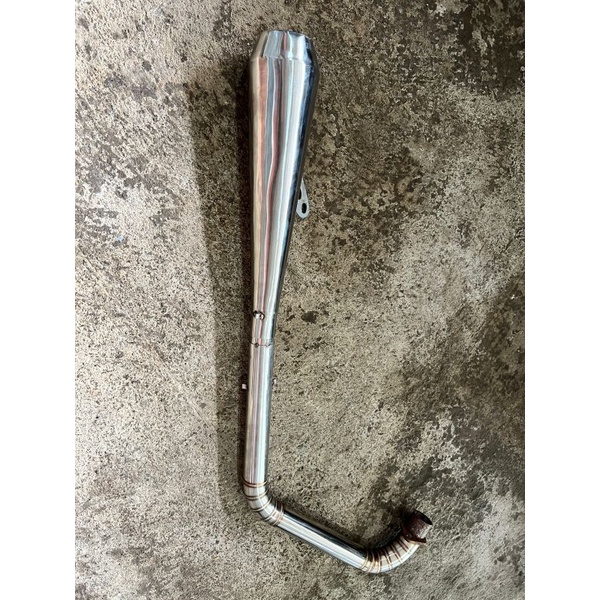 Knalpot Custom British/Scrambler/Royal Enfield/W175