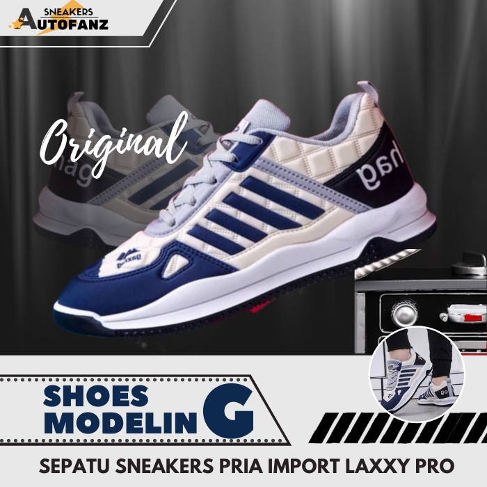 Sepatu sneaker pria import sepatu gaxing pro lembut dan lentur