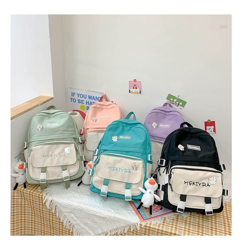 [Juallaris]Tas Ransel  Motif Fashion Unik Dan Lucu / Ransel Motif Lucu Dan Imut Cute Ladies Bag