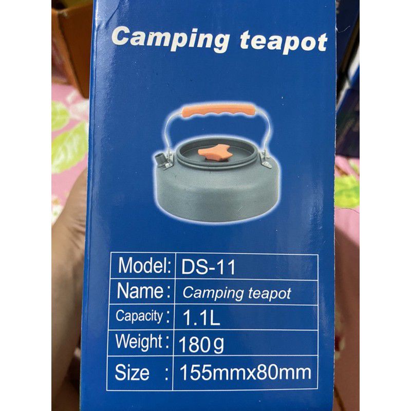 cooking set DS 11 cooking set Teko camping teapot ketel camping 1.1 L DS -11