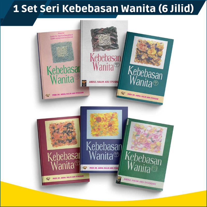 1 Set Buku Kebebasan Wanita (6 Jilid) Gema Insani