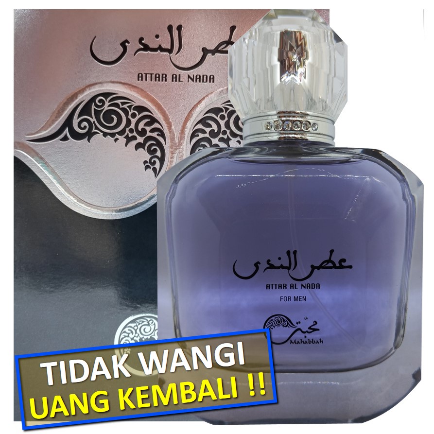 Parfum Arab Pria Aroma Tahan Lama Attar Al Nada Mahabbah 100ml Parfum Pria Aroma Arab Original Tahan