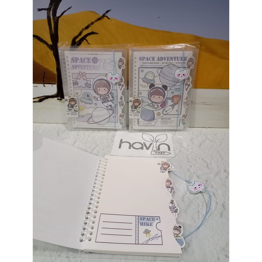 

HJK BINDER A5 atau B5 ANAK TRANSPARANT + ISI