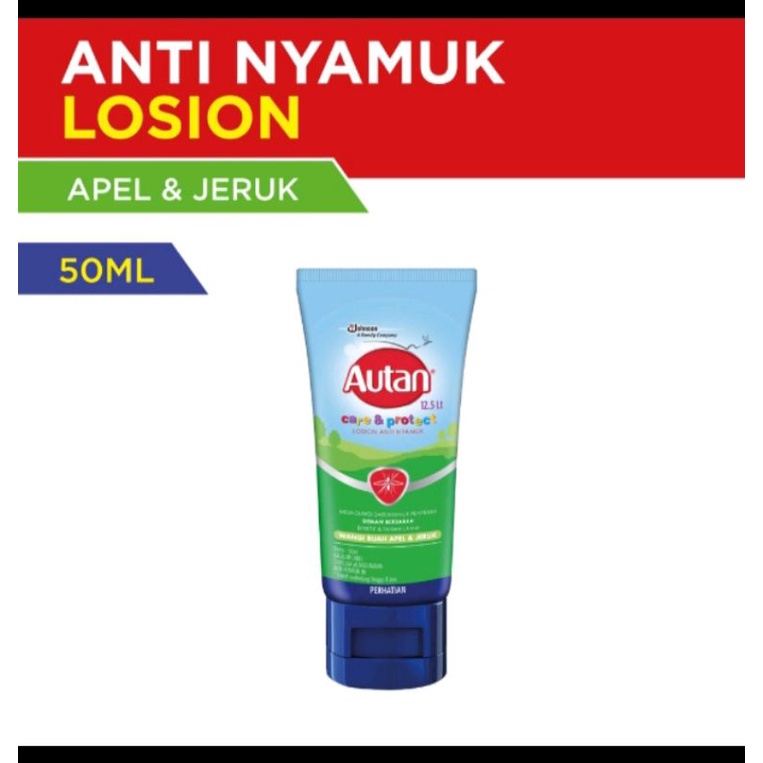 Autan Care & Protect Tube Junior anak anak 50 ml